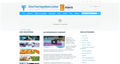 Desktop Screenshot of directfood.net